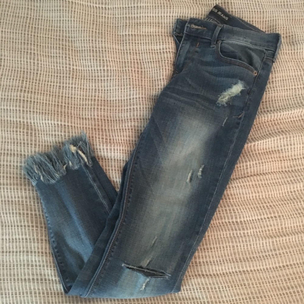 Express Fringe jeans